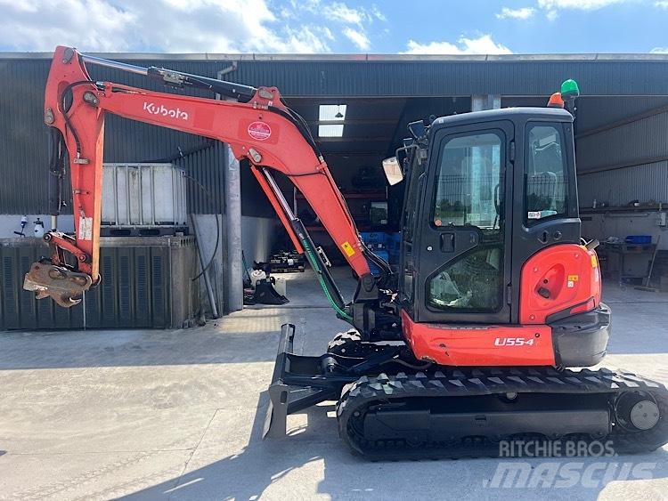 Kubota U55-4 Mini bagri <7t