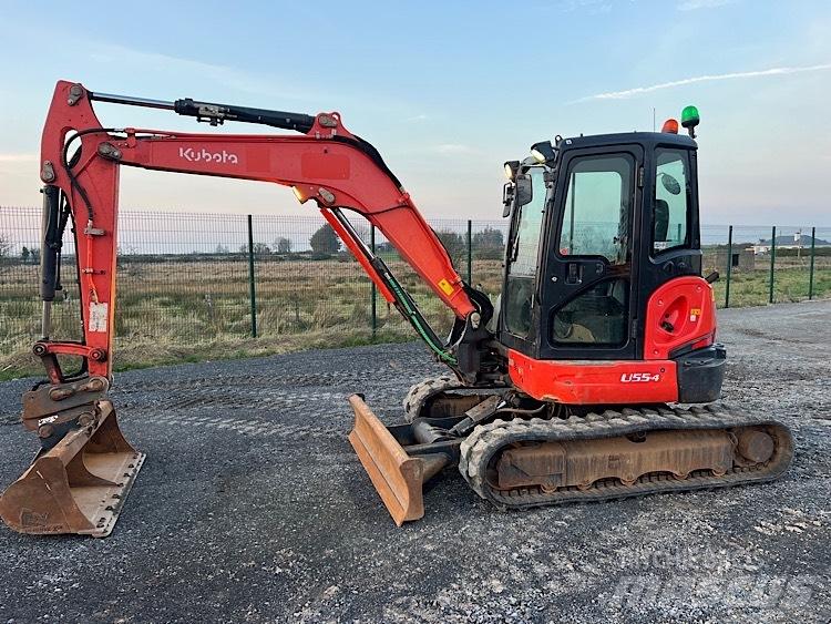 Kubota U55-4 Mini bagri <7t
