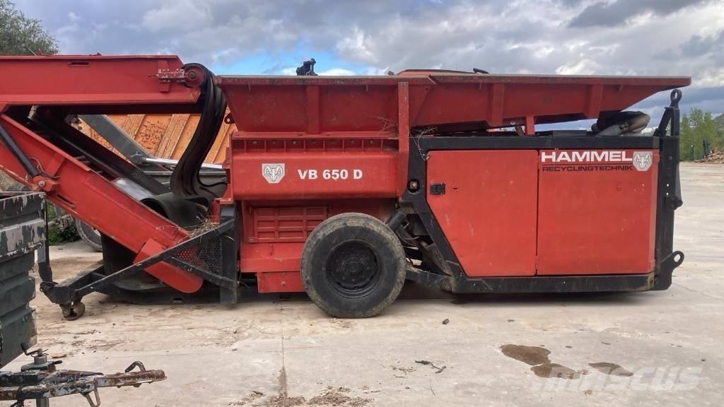 Hammel VB 650 D Stroji za razrez odpada
