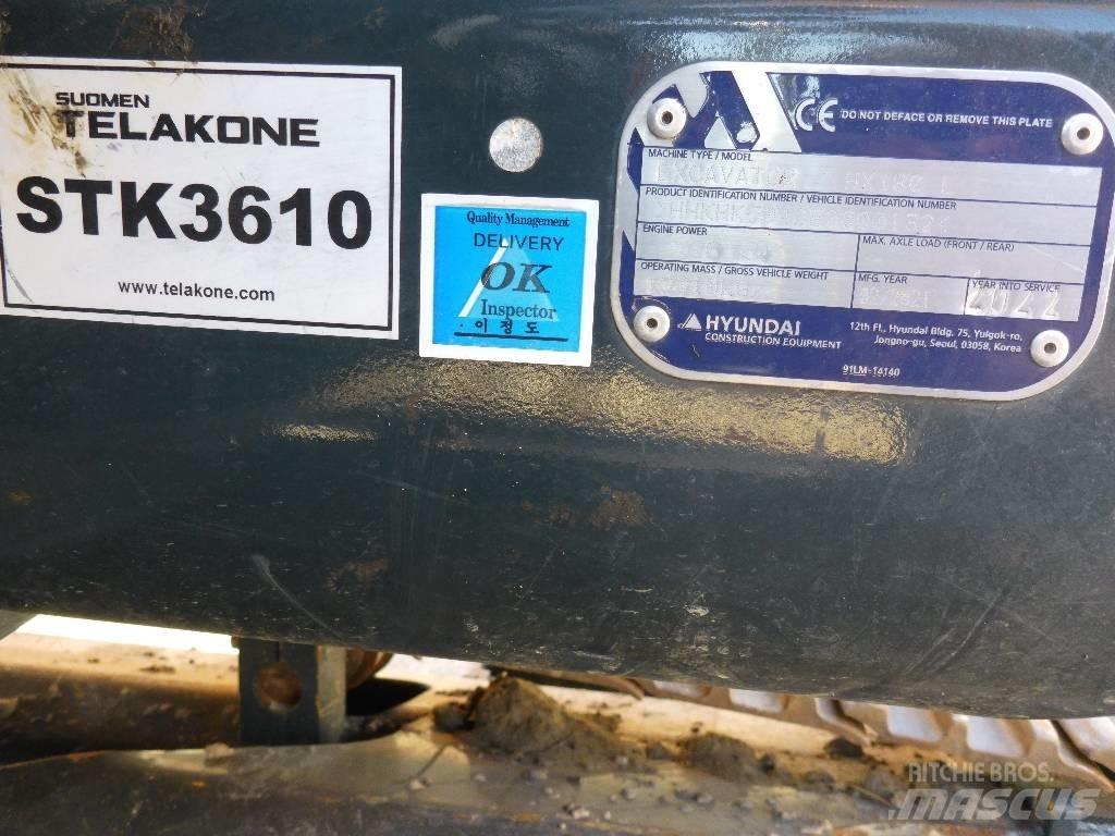 Hyundai HX180L Bagri goseničarji