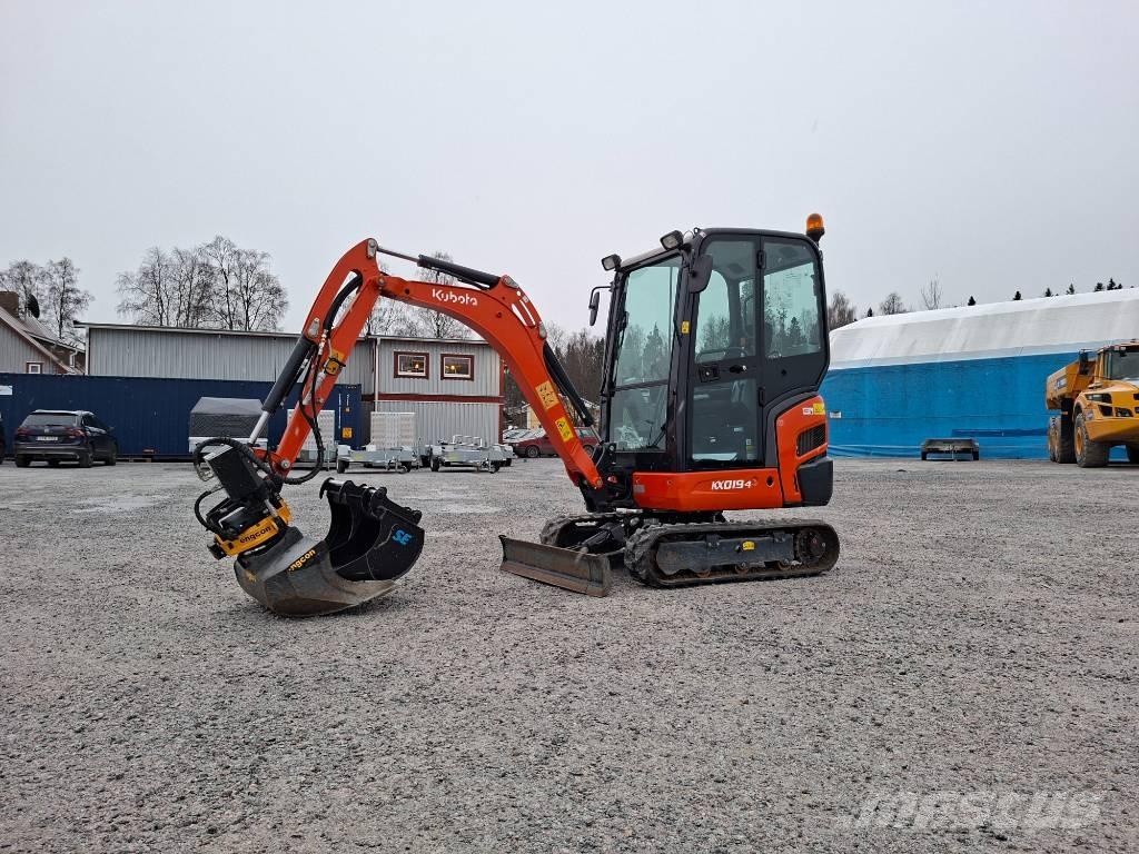 Kubota KX019-4 Mini bagri <7t