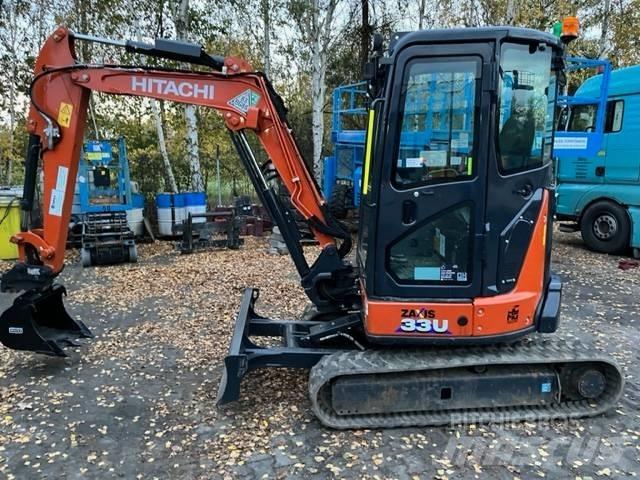 Hitachi ZX 33 U-6 Mini bagri <7t