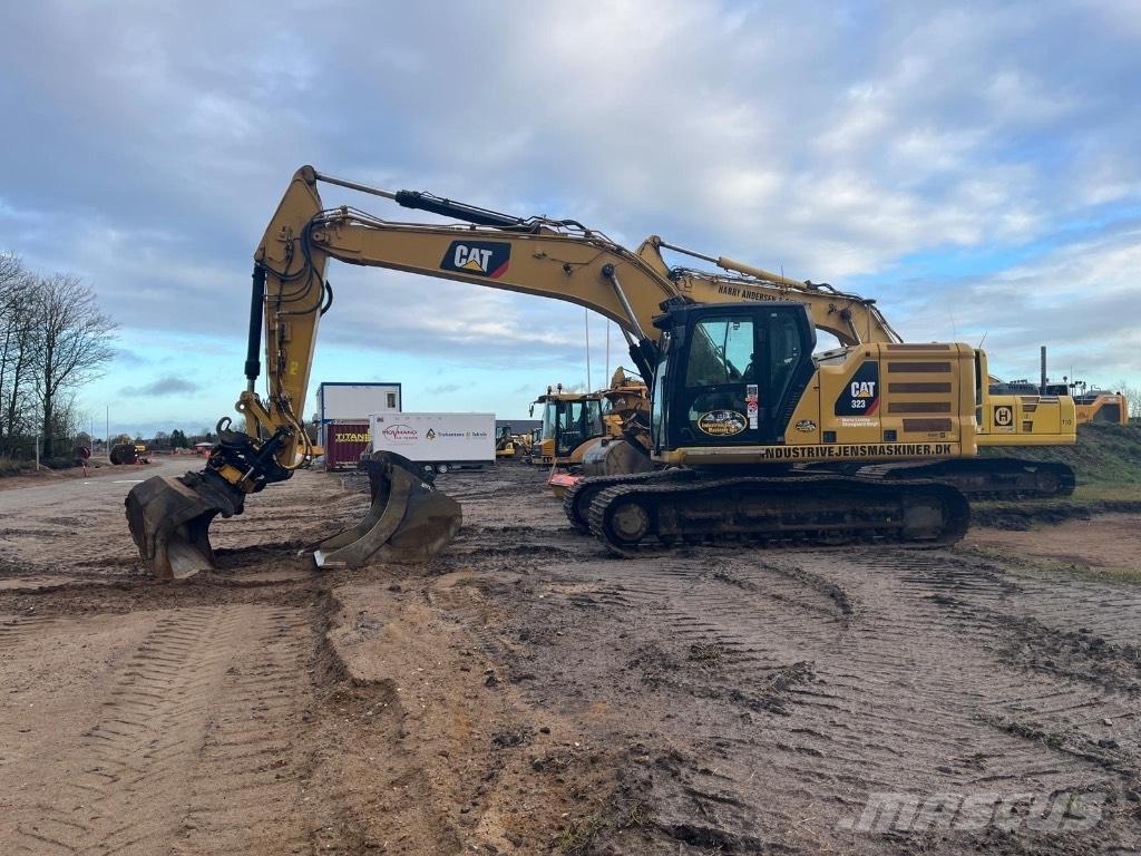 CAT 323 Nextgen Bagri goseničarji
