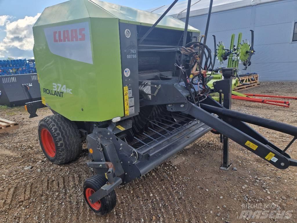 CLAAS Rollant 374 RC Balirke (okrogle bale)