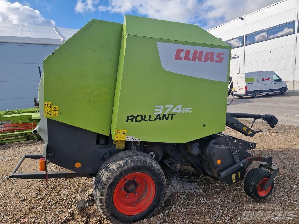 CLAAS Rollant 374 RC Balirke (okrogle bale)