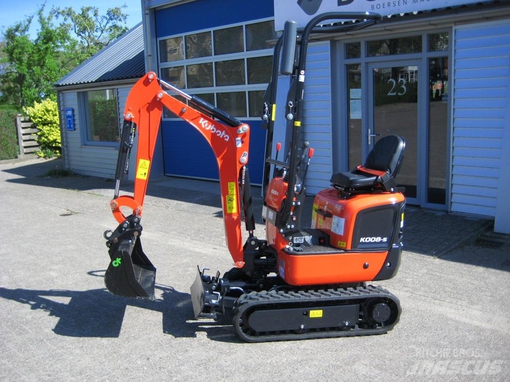 Kubota K008-5 Mini bagri <7t
