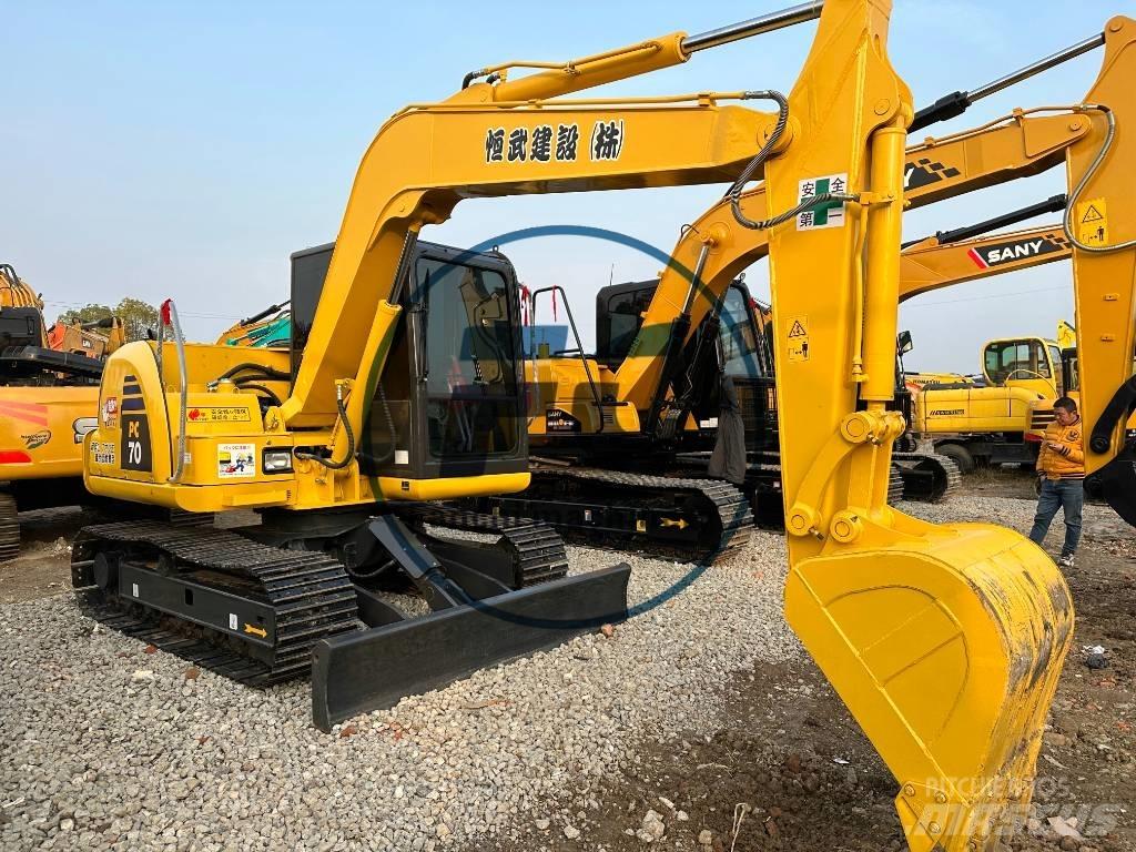 Komatsu PC 70 Mini bagri <7t