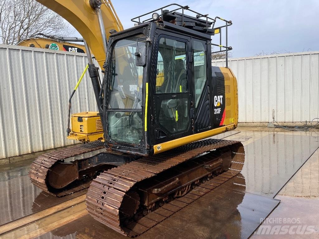 CAT 313 F Bagri goseničarji