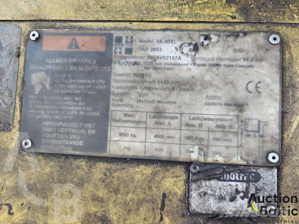Hyster S6.00XL Viličarji - drugo