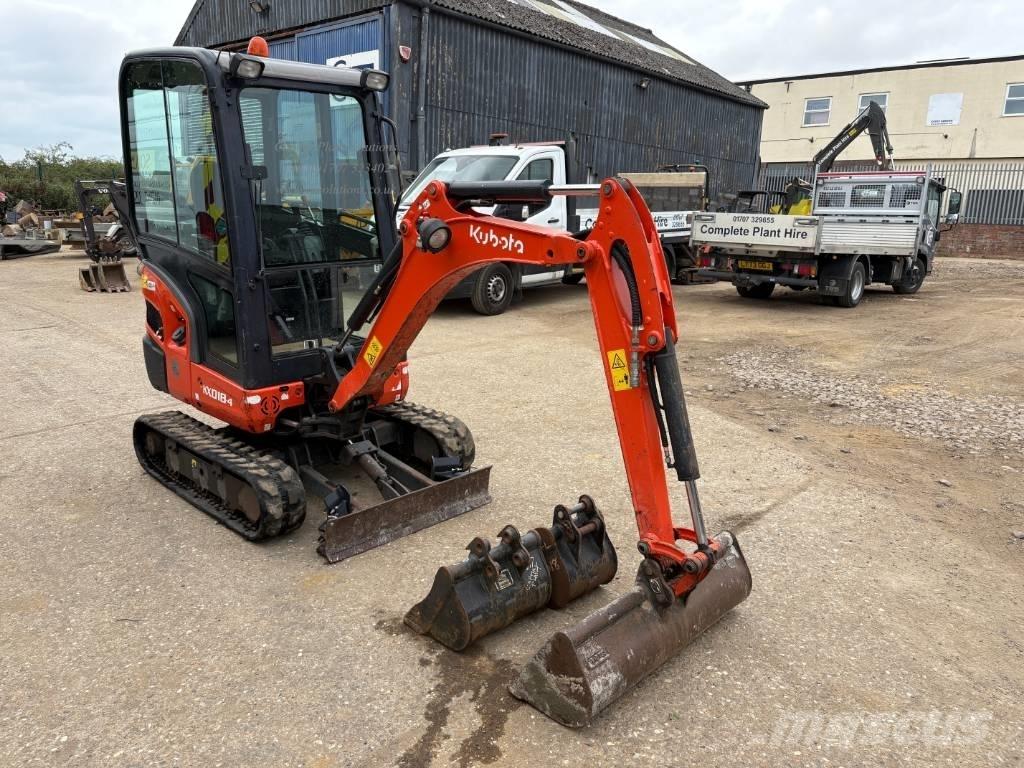 Kubota KX 018-4 Mini bagri <7t