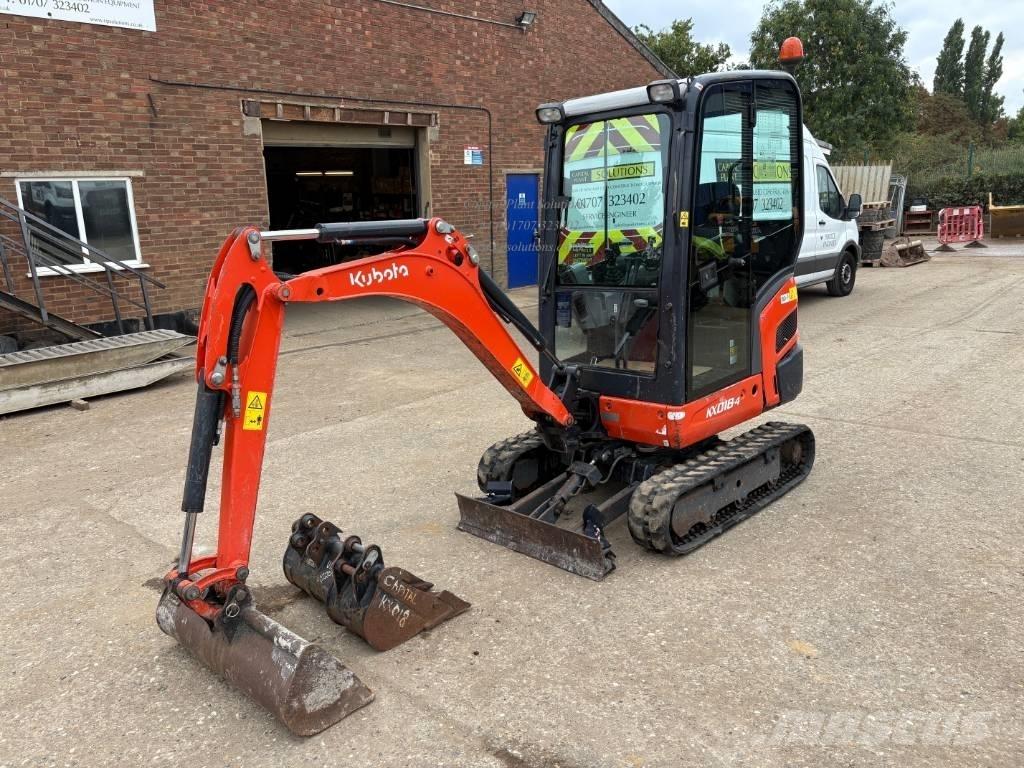 Kubota KX 018-4 Mini bagri <7t