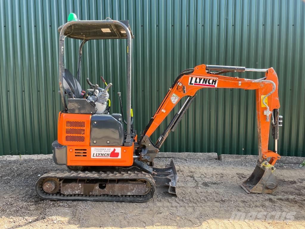 Hitachi ZX 19 U-6 Mini bagri <7t