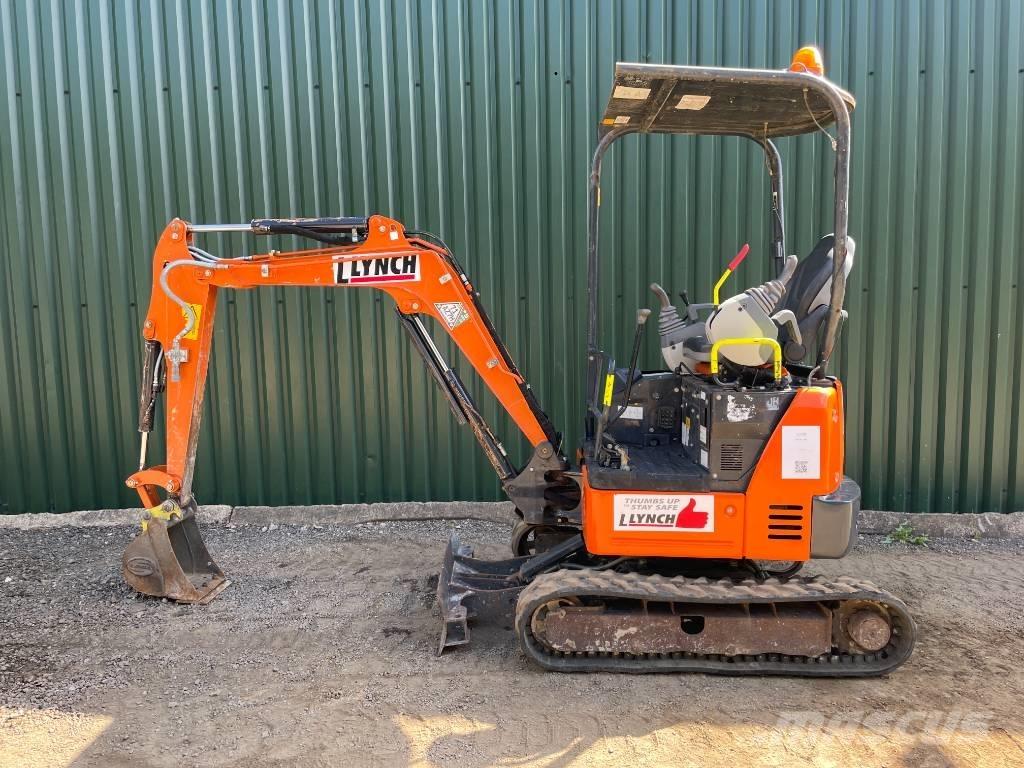 Hitachi ZX 19 U-6 Mini bagri <7t
