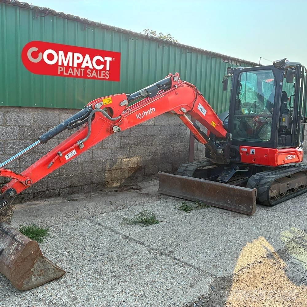 Kubota U 50-5 Mini bagri <7t