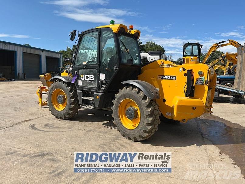 JCB 540-140 Teleskopski viličarji