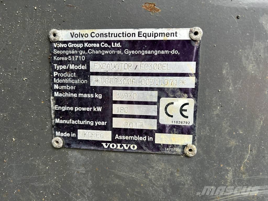 Volvo EC 300 EL Bagri goseničarji