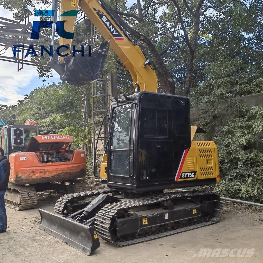 Sany SY 75 C Bagri goseničarji