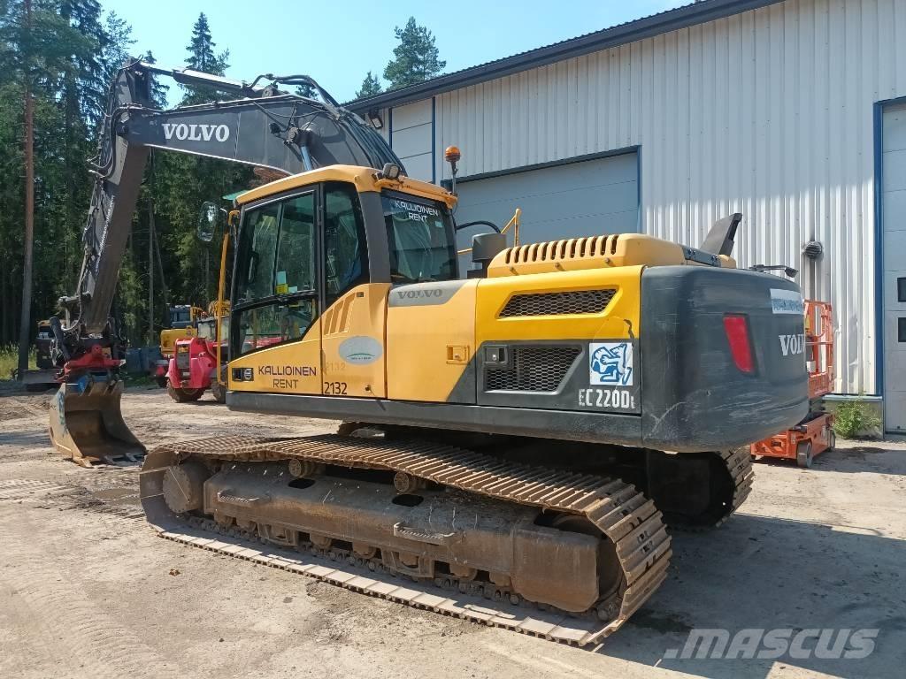 Volvo EC 220 DL Bagri goseničarji