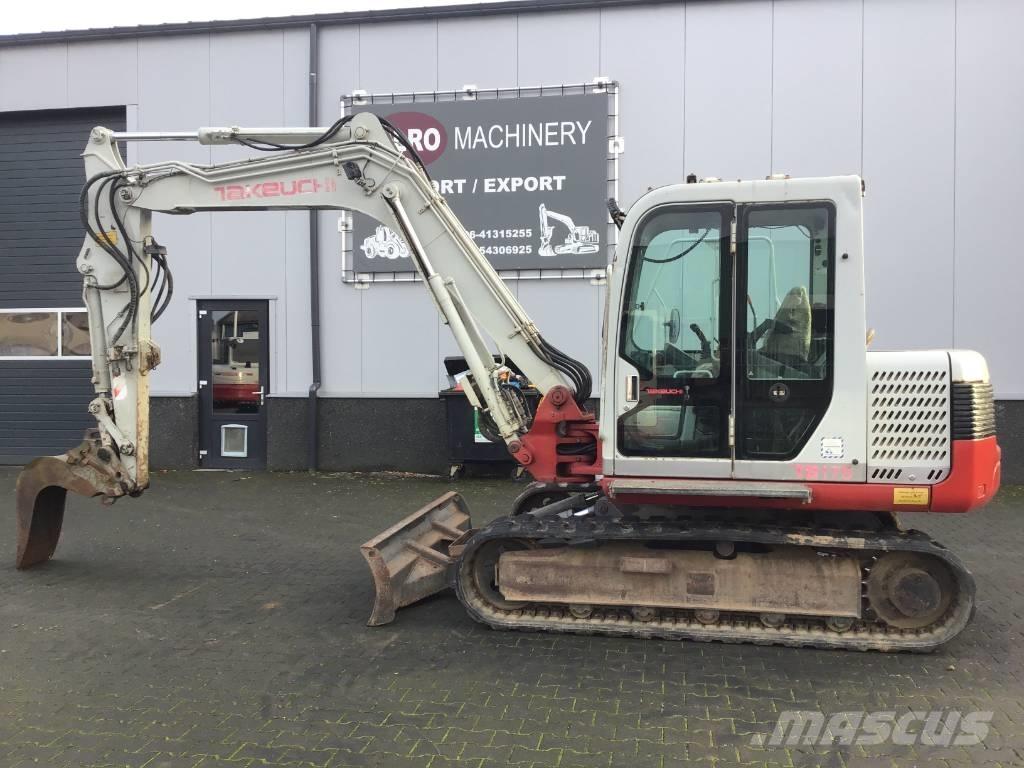 Takeuchi TB 175 Midi bagri 7t – 12t