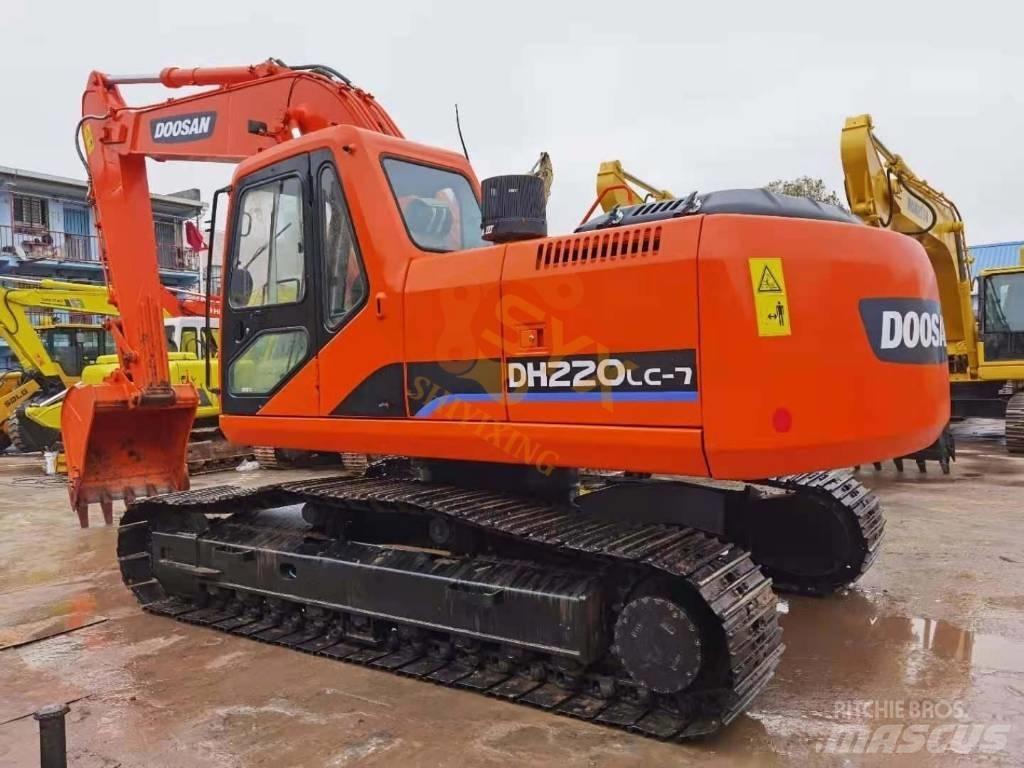 Doosan 220 LC-7 Bagri goseničarji