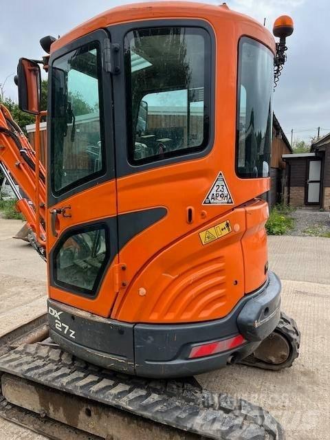 Doosan DX 27 Z Mini bagri <7t