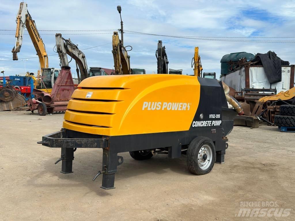 Plus Power VTGZ-20S Kamionske črpalke za beton