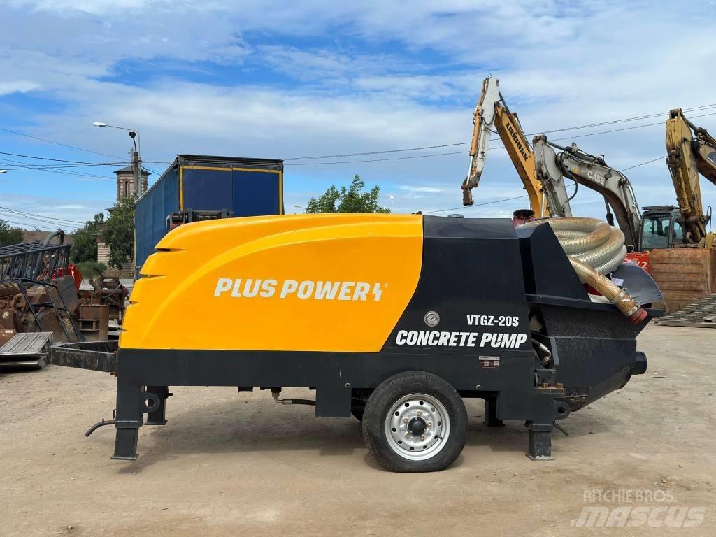 Plus Power VTGZ-20S Kamionske črpalke za beton