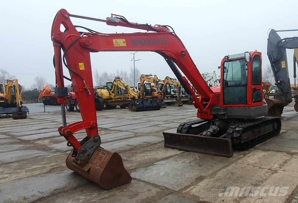 Volvo ECR 88 D Midi bagri 7t – 12t