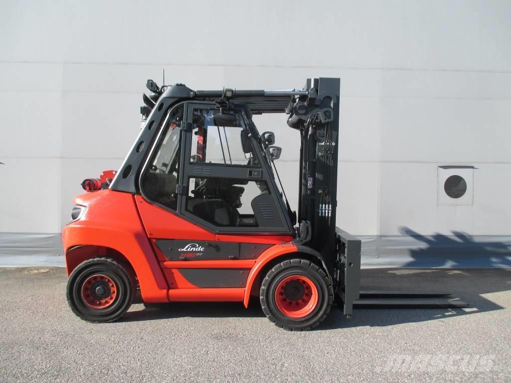 Linde H 80 D Dizelski viličarji