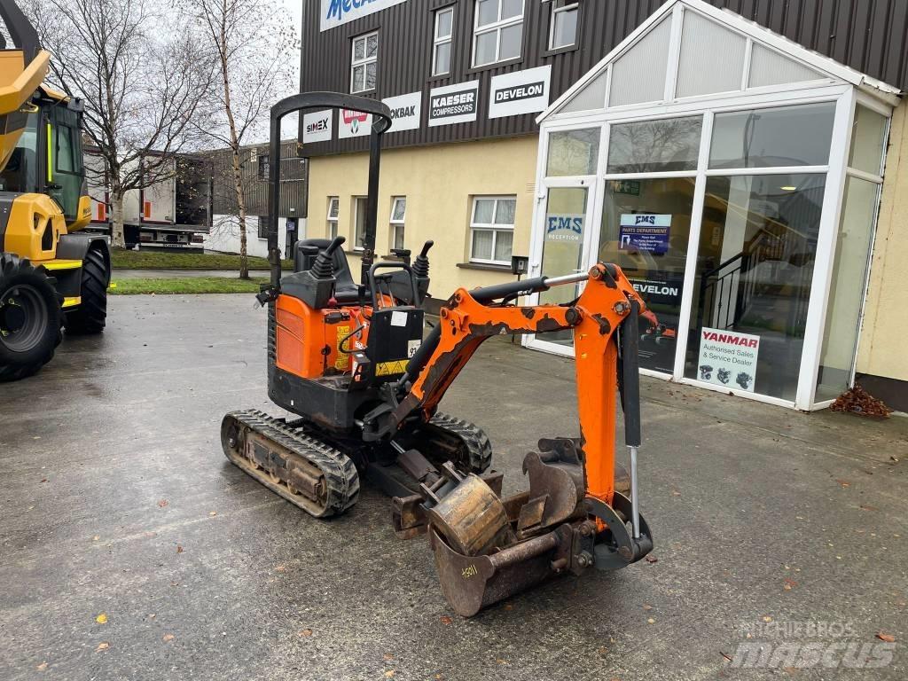 Doosan DX 10 Mini bagri <7t