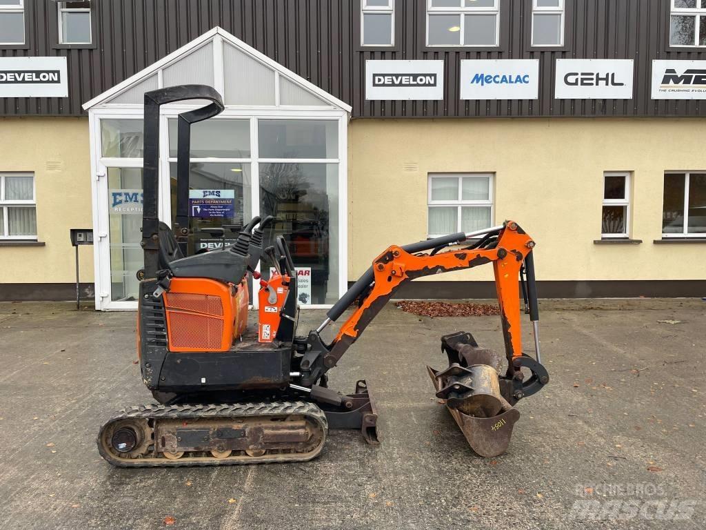 Doosan DX 10 Mini bagri <7t