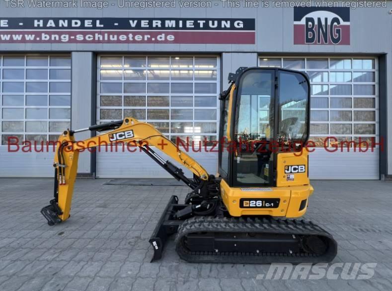 JCB 26 C-1 -Demo- Mini bagri <7t