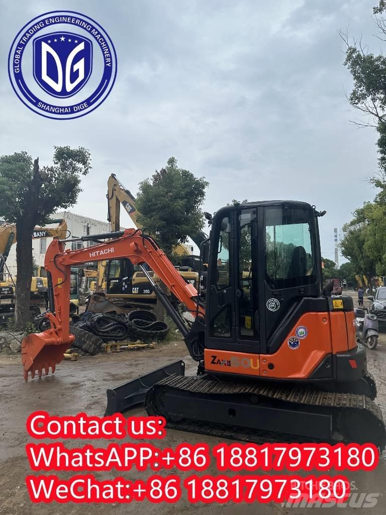 Hitachi ZX 50 U Mini bagri <7t