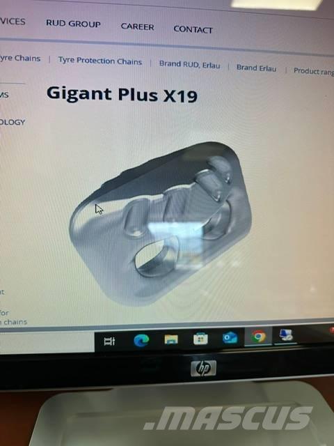 Rud Giant Plus X19 Gume, kolesa in platišča