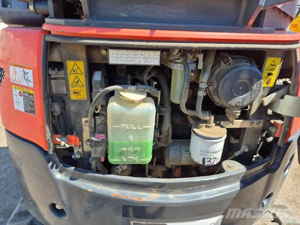Kubota U 17 Mini bagri <7t