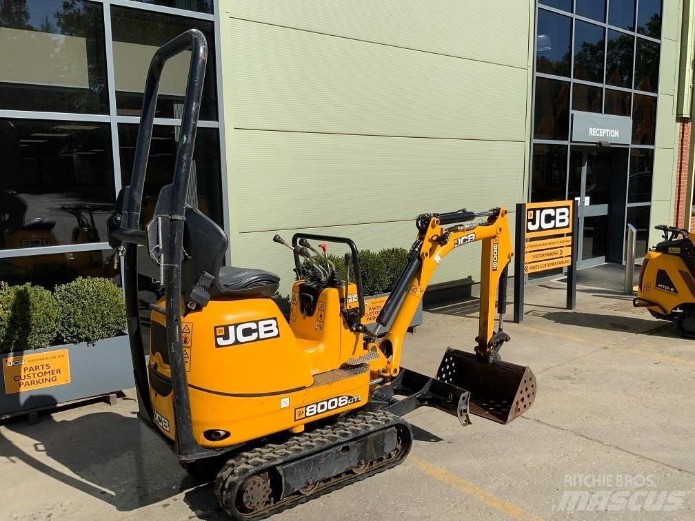 JCB 8008 Mini bagri <7t