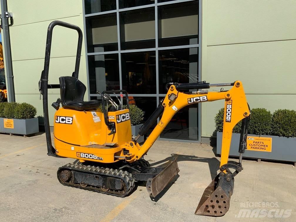 JCB 8008 Mini bagri <7t