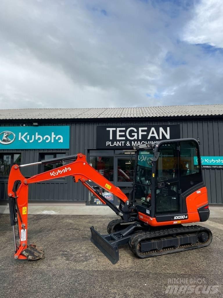 Kubota KX 030-4 Mini bagri <7t