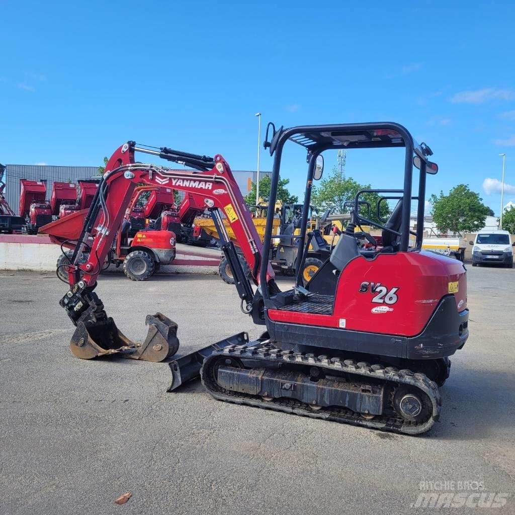 Yanmar SV26 Ess+ Mini bagri <7t