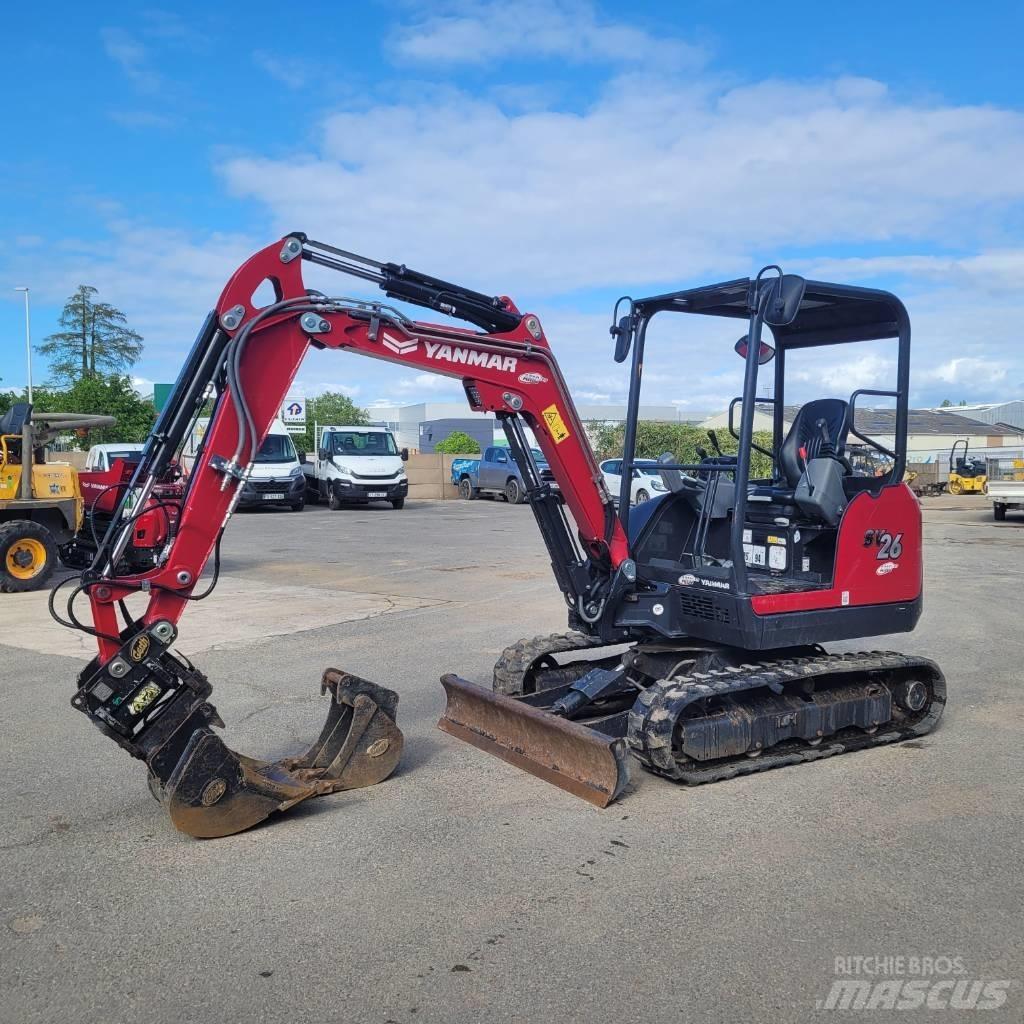 Yanmar SV26 Ess+ Mini bagri <7t
