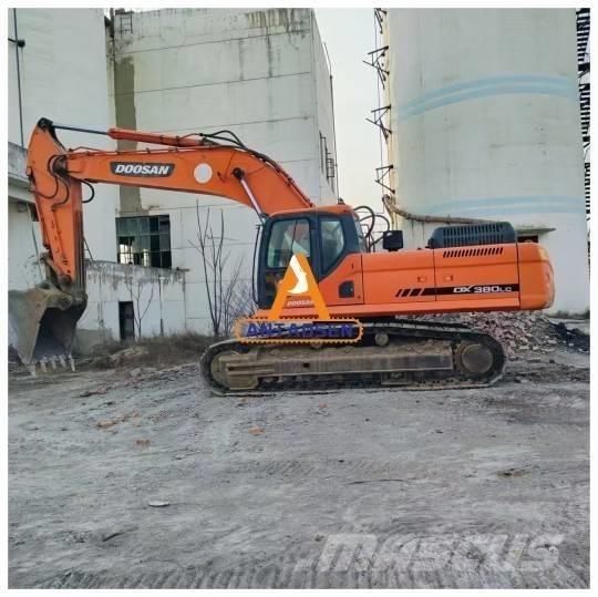 Doosan DX 380 LC Bagri goseničarji