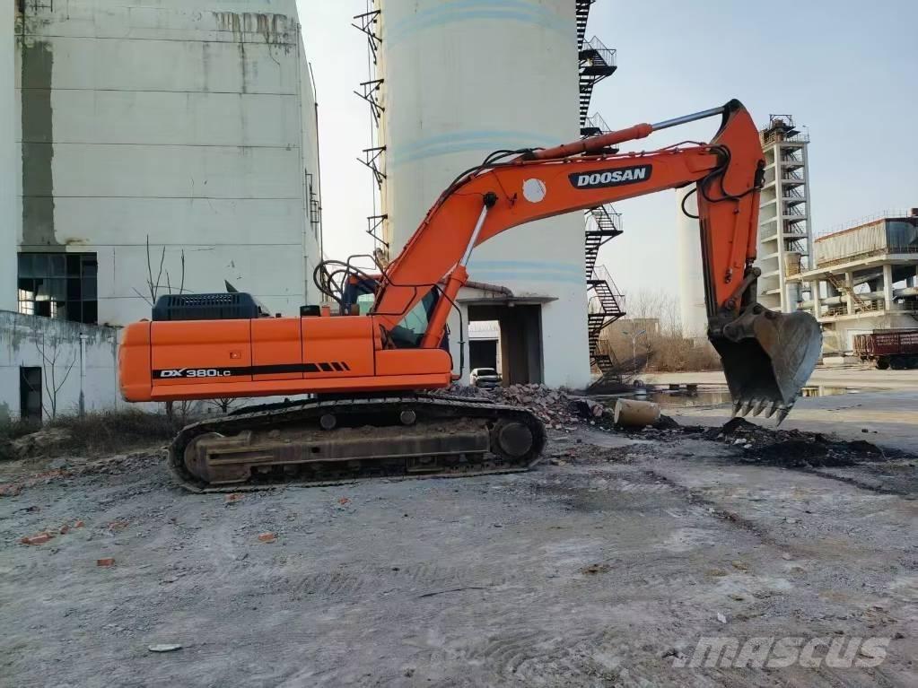 Doosan DX 380 LC Bagri goseničarji