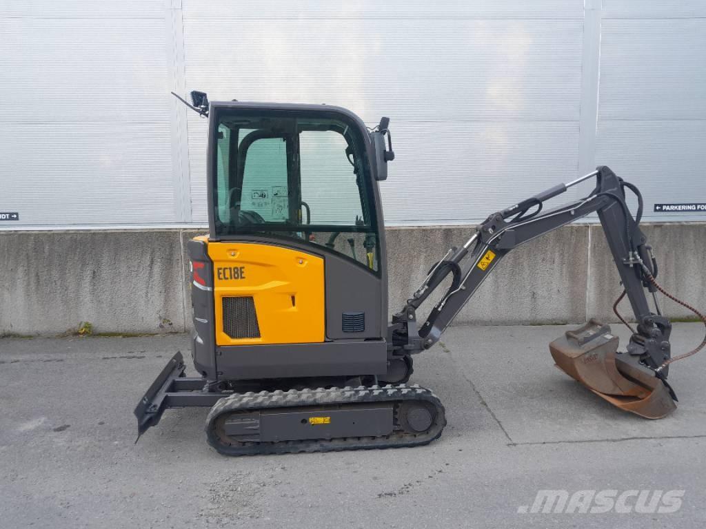 Volvo EC18E Mini bagri <7t
