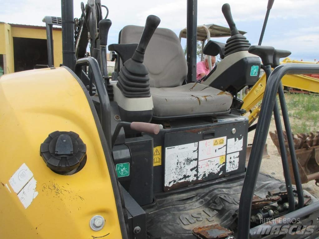 Komatsu PC 26 MR-3 Mini bagri <7t