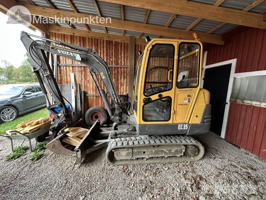 Volvo EC 35 Mini bagri <7t