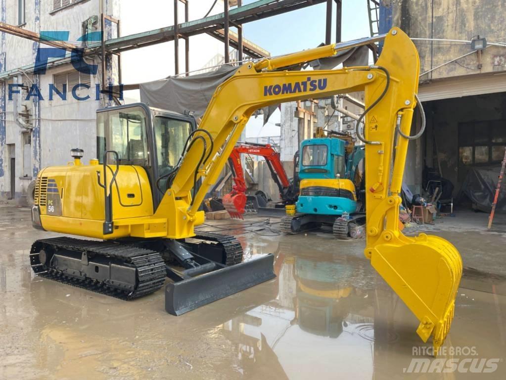 Komatsu PC 56-7 Bagri goseničarji