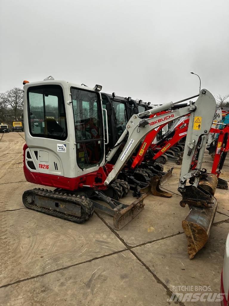 Takeuchi TB 216 Mini bagri <7t
