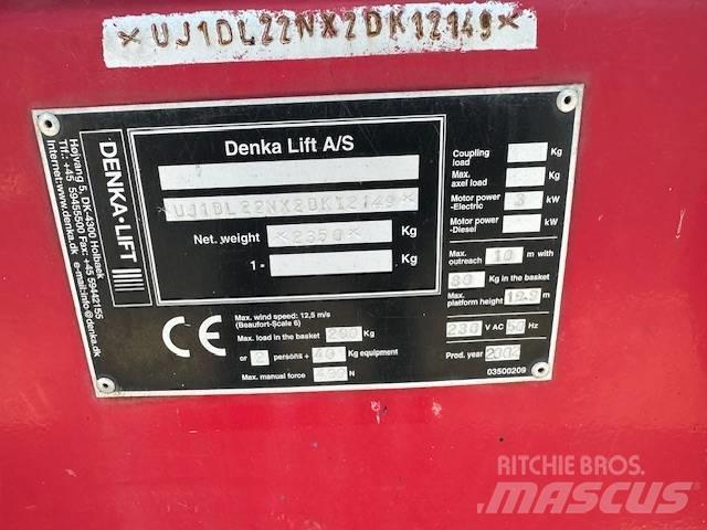 Denka-Lift DL 22 N Vlečne dvižne ploščadi
