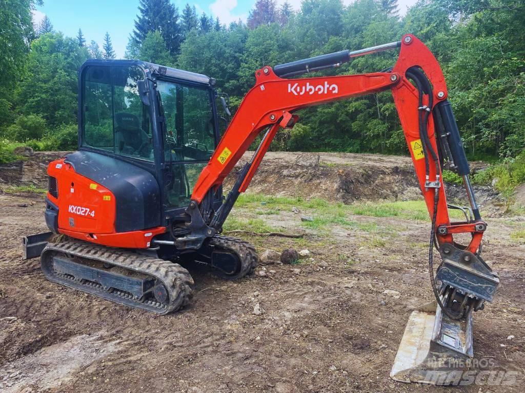 Kubota KX 027-4 Mini bagri <7t