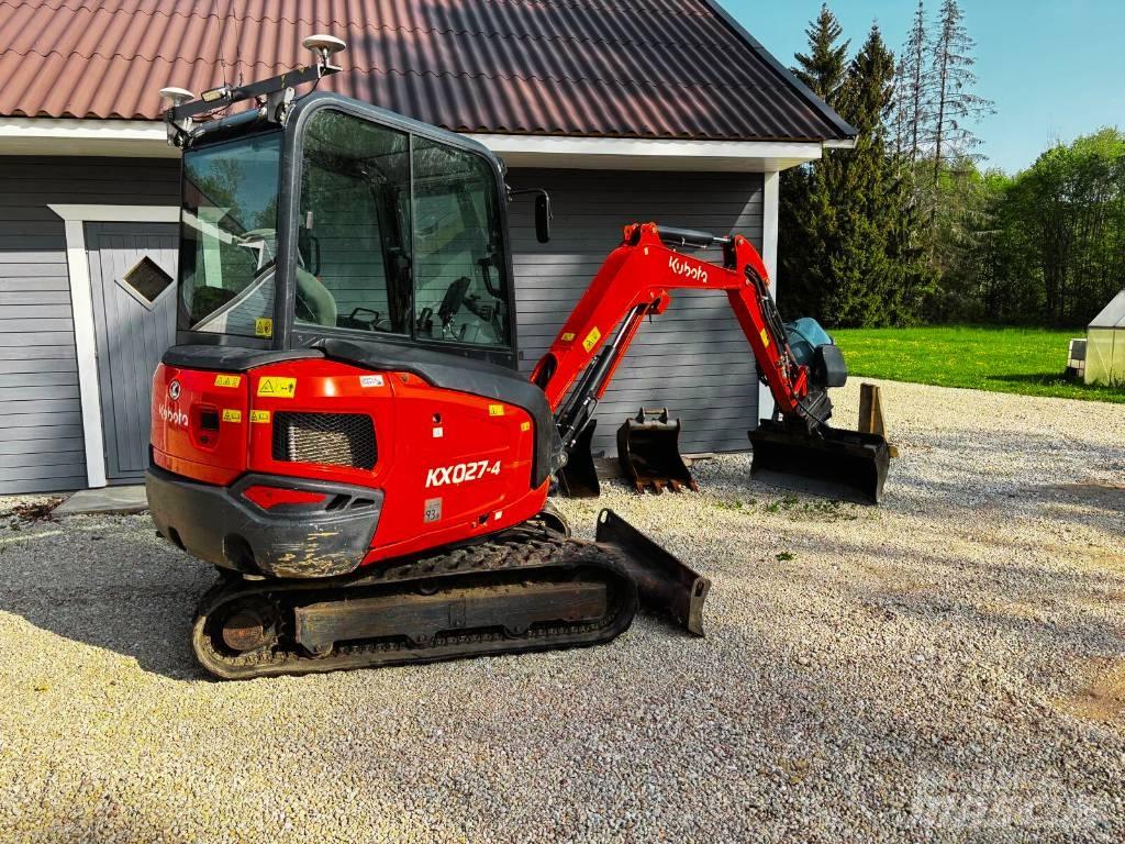 Kubota KX 027-4 Mini bagri <7t